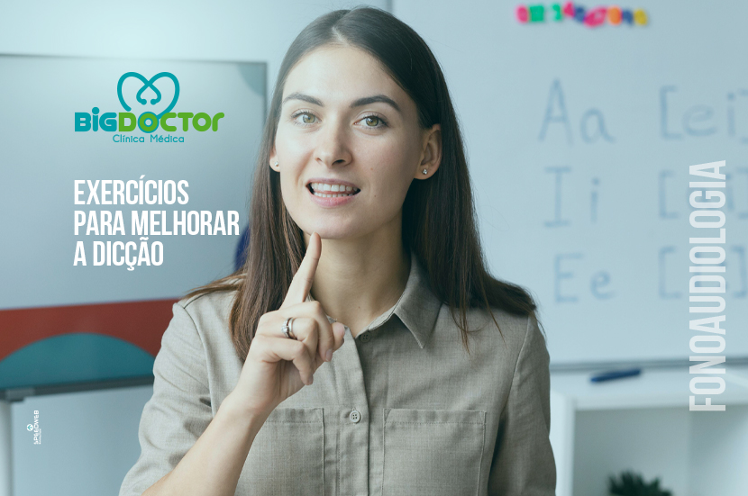 Exercícios para melhorar a dicção Clínica Big Doctor