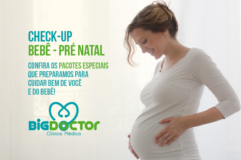 Pacote promocional para Check-up Bebê e Pré Natal – Clínica Big Doctor Pacote promocional para Check-up Bebê e Pré Natal – Clínica Big Doctor
