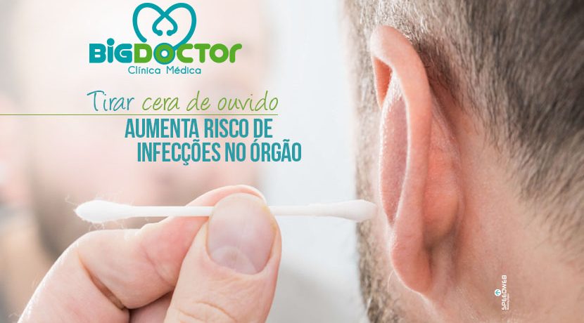 Tirar cera de ouvido aumenta risco de infecções no órgão
