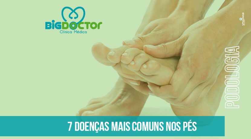 7 doenças mais comuns nos pés
