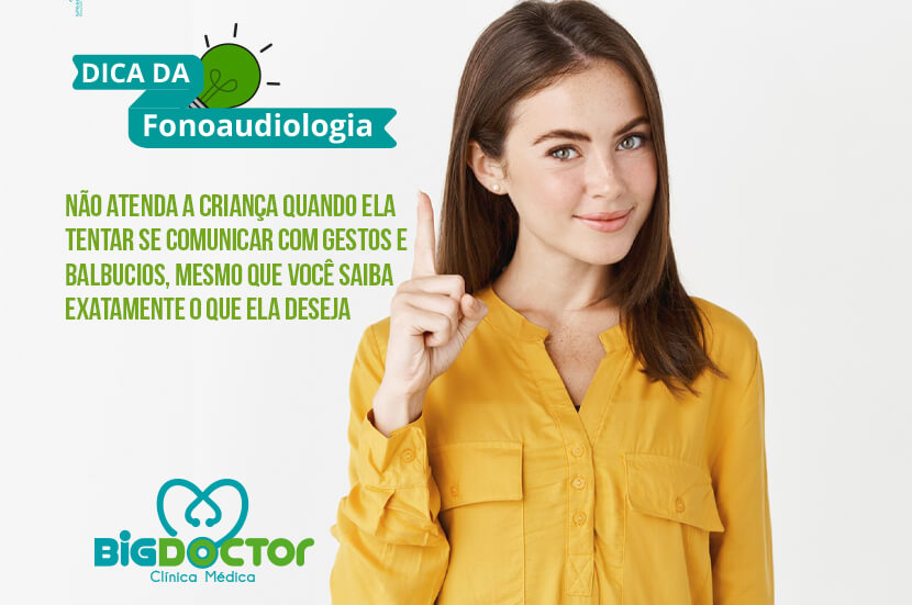 Dica da Fonoaudiologia: