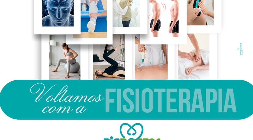 Voltamos com a Fisioterapia