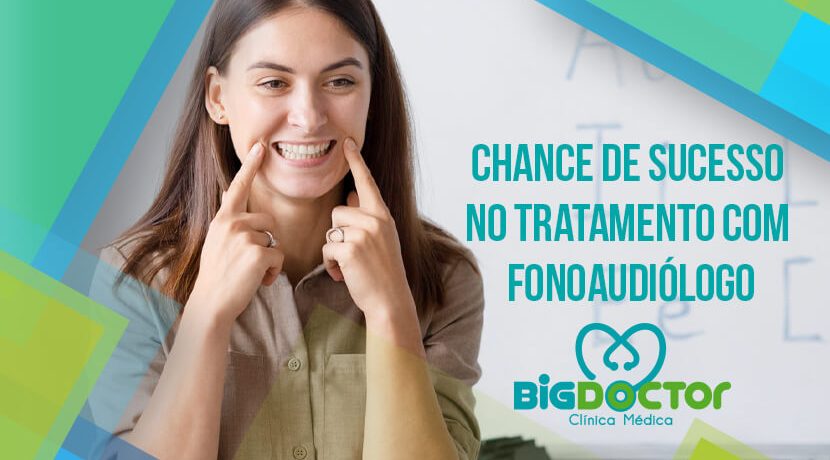 Chance de sucesso no tratamento com fonoaudiólogo