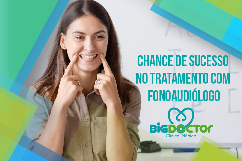 Chance de sucesso no tratamento com fonoaudiólogo