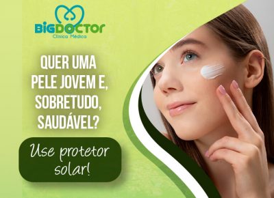 Quer uma pele jovem e sobretudo saudável? Use protetor solar!