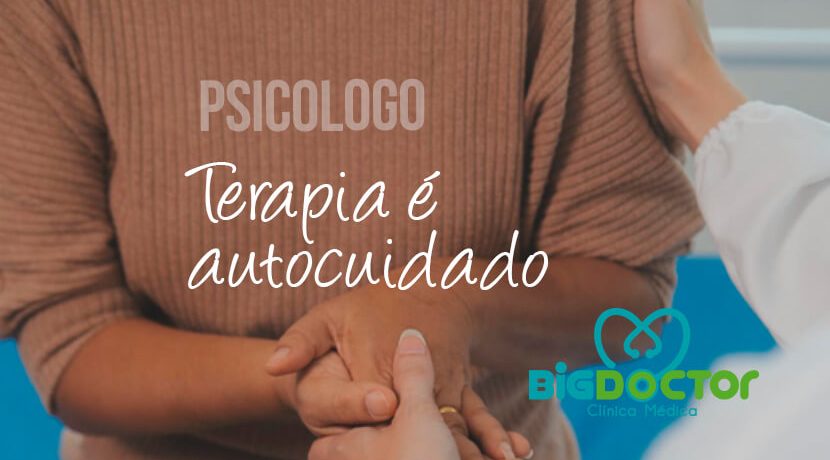 Terapia é autocuidado