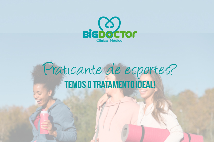 Praticante de esportes? Temos o tratamento ideal